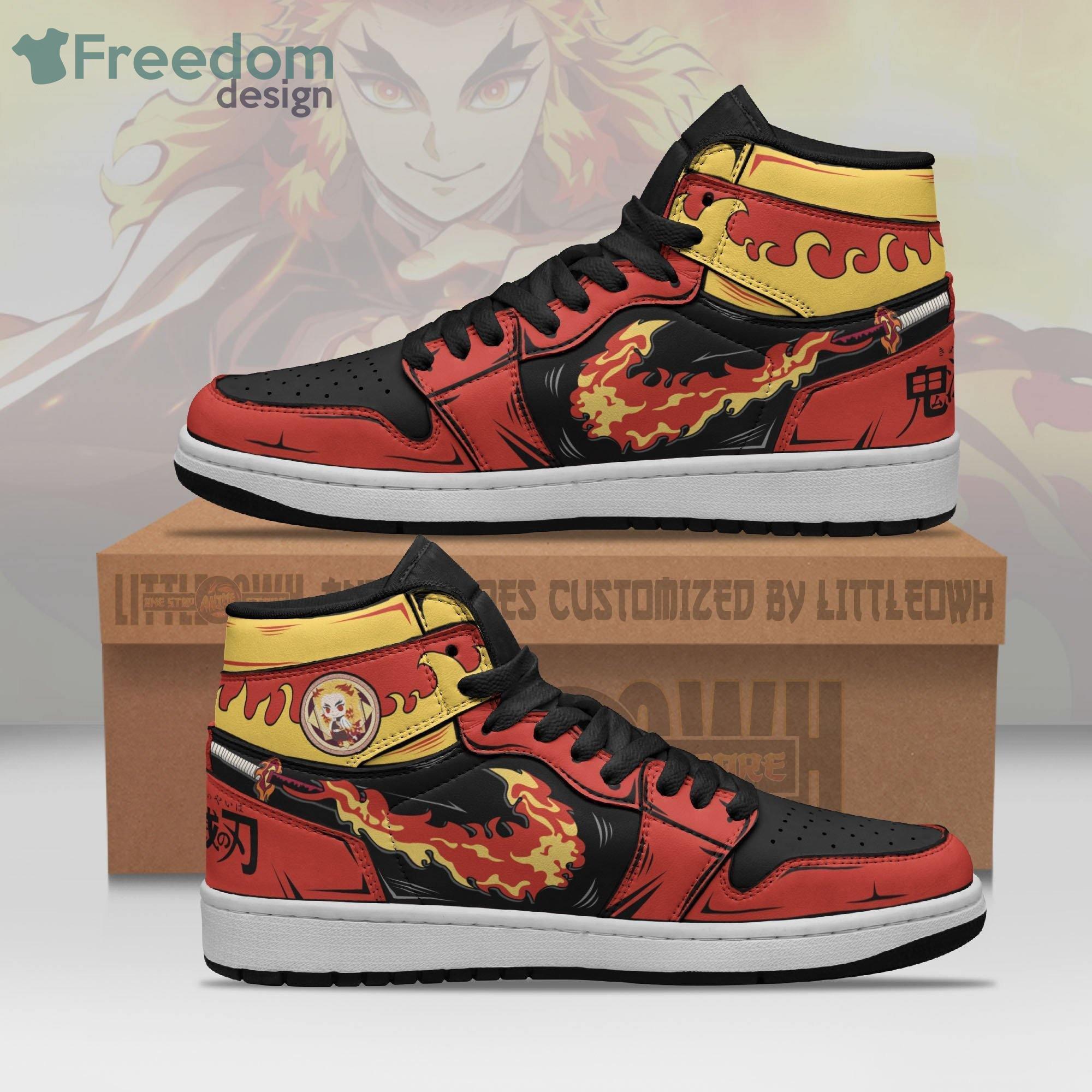 JWFancy Rengoku AJ1 High Sneakers Shoes For Men And Women