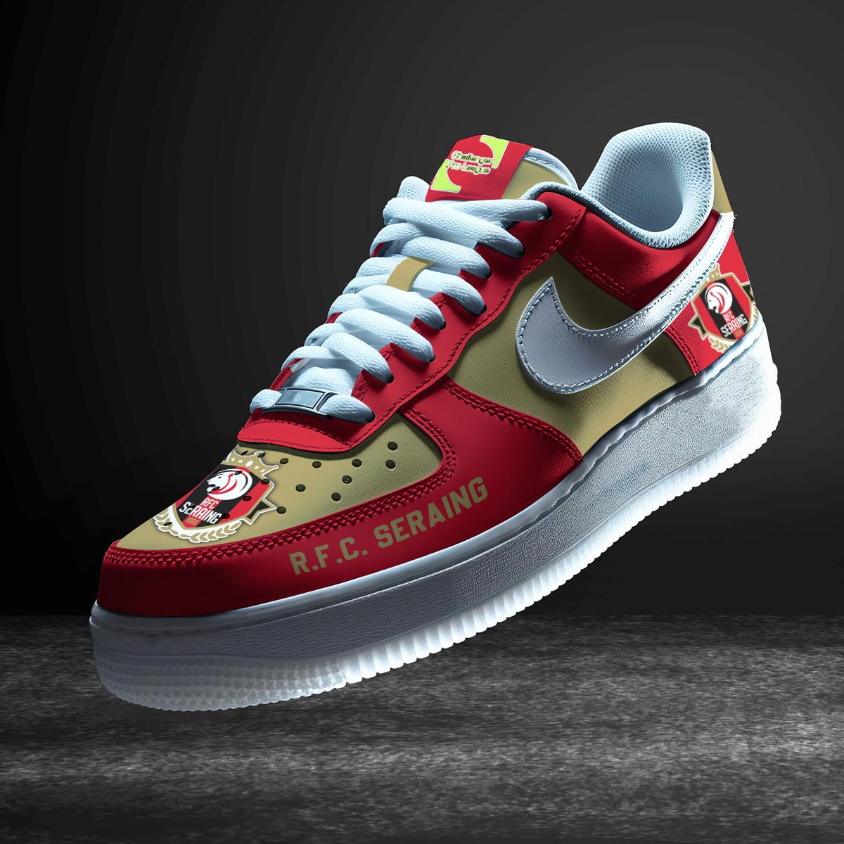 JWFancy RFC Seraing Air Low-Top Sneakers Shoes For Men And Women