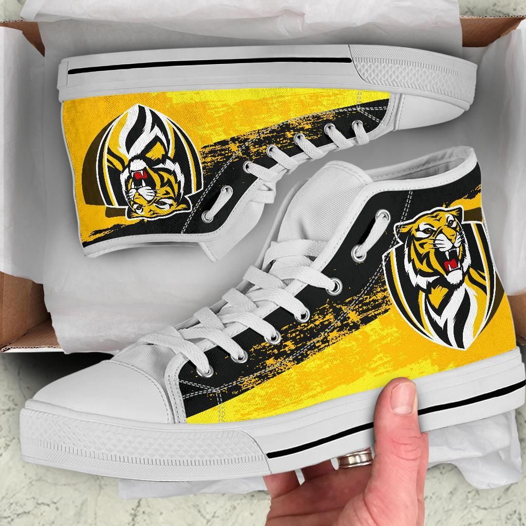 JWFancy Richmond Tigers High Top Canvas Sneakers Shoes For Men And Women