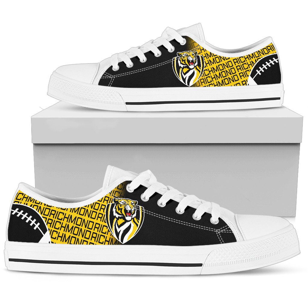 JWFancy Richmond Tigers Low Top Canvas Sneakers Shoes For Men And Women