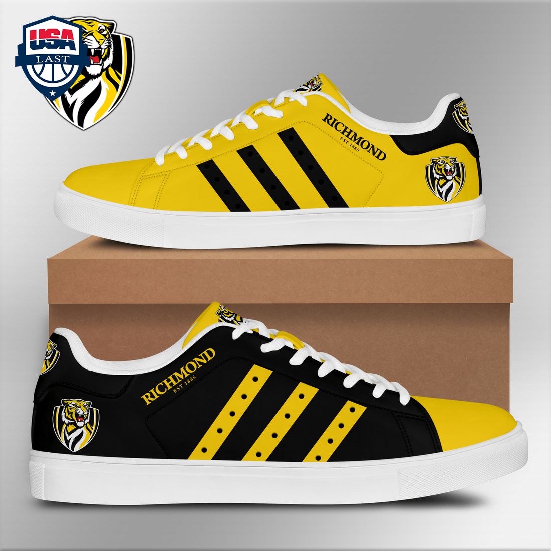 JWFancy Richmond Tigers Skate Stan Shoes Sneakes For Men And Women