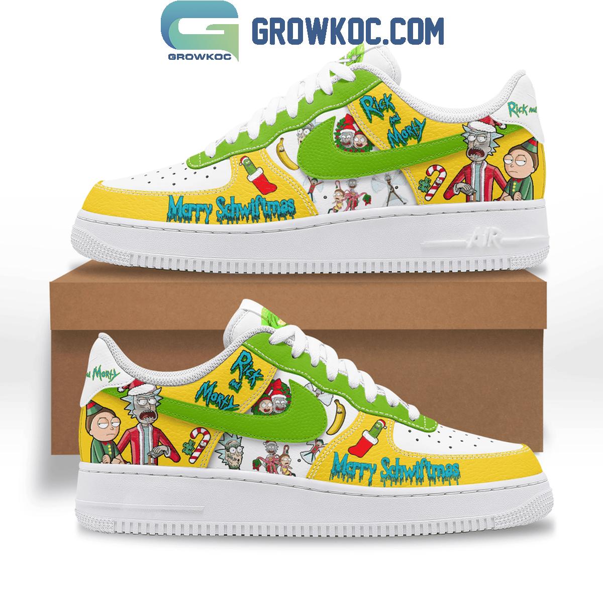 JWFancy Rick and Morty Air Low-Top Sneakers Shoes For Men And Women