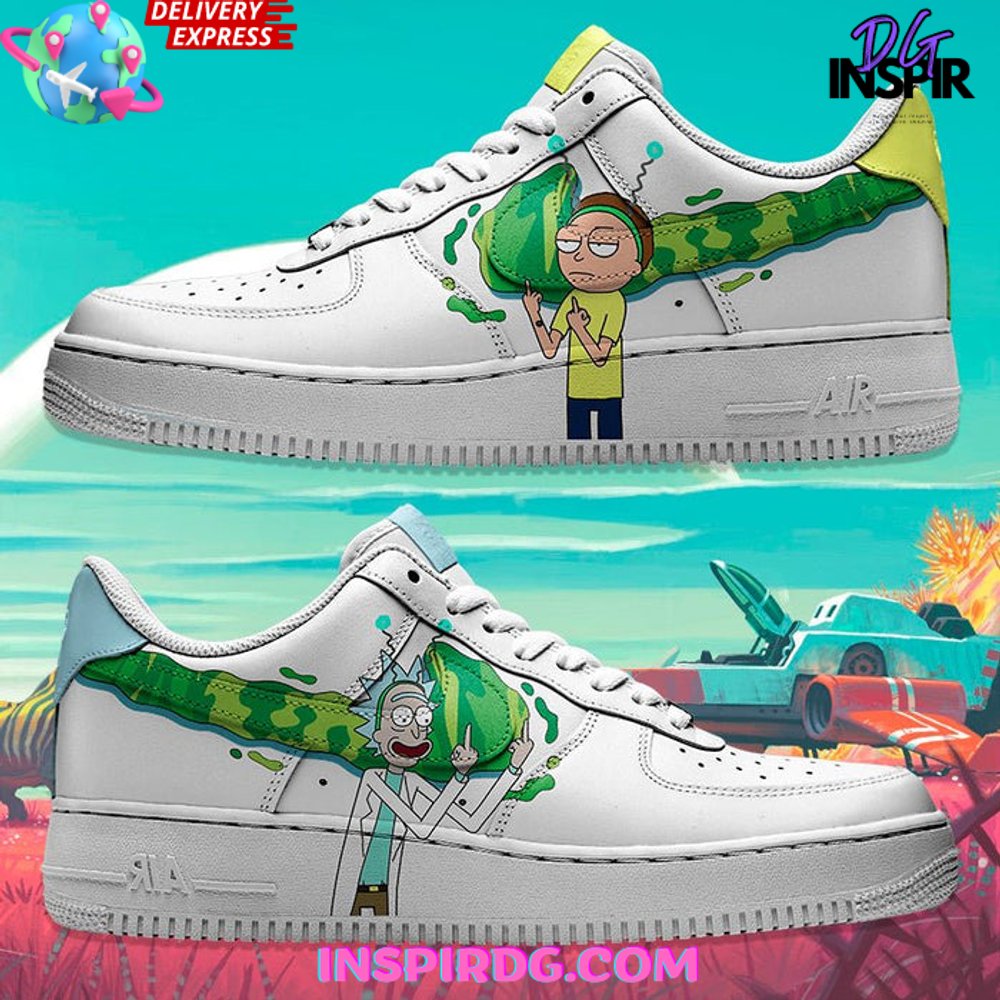 JWFancy Rick and Morty Air Low-Top Sneakers Shoes For Men And Women