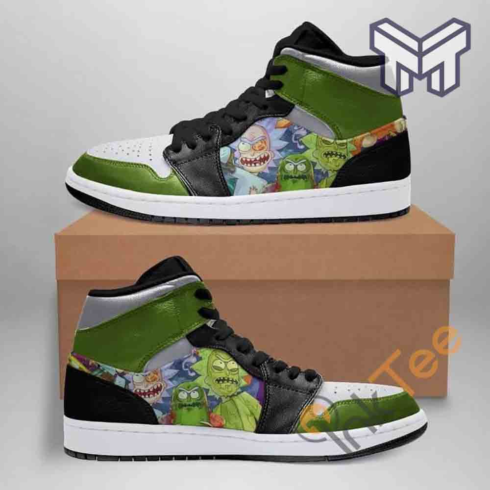 JWFancy Rick and Morty AJ1 High Sneakers Shoes For Men And Women