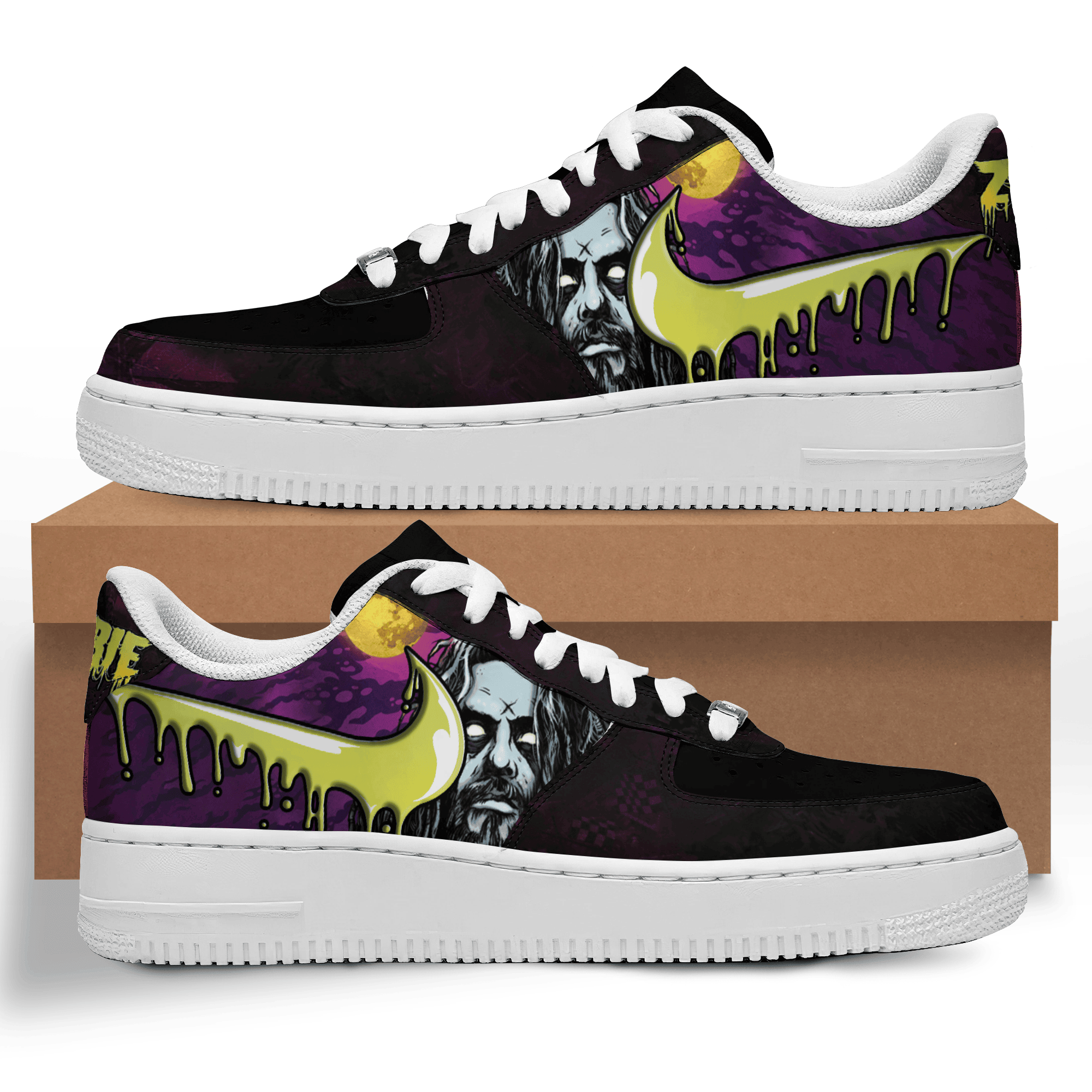 JWFancy Rob Zombie Air Low-Top Sneakers Shoes For Men And Women