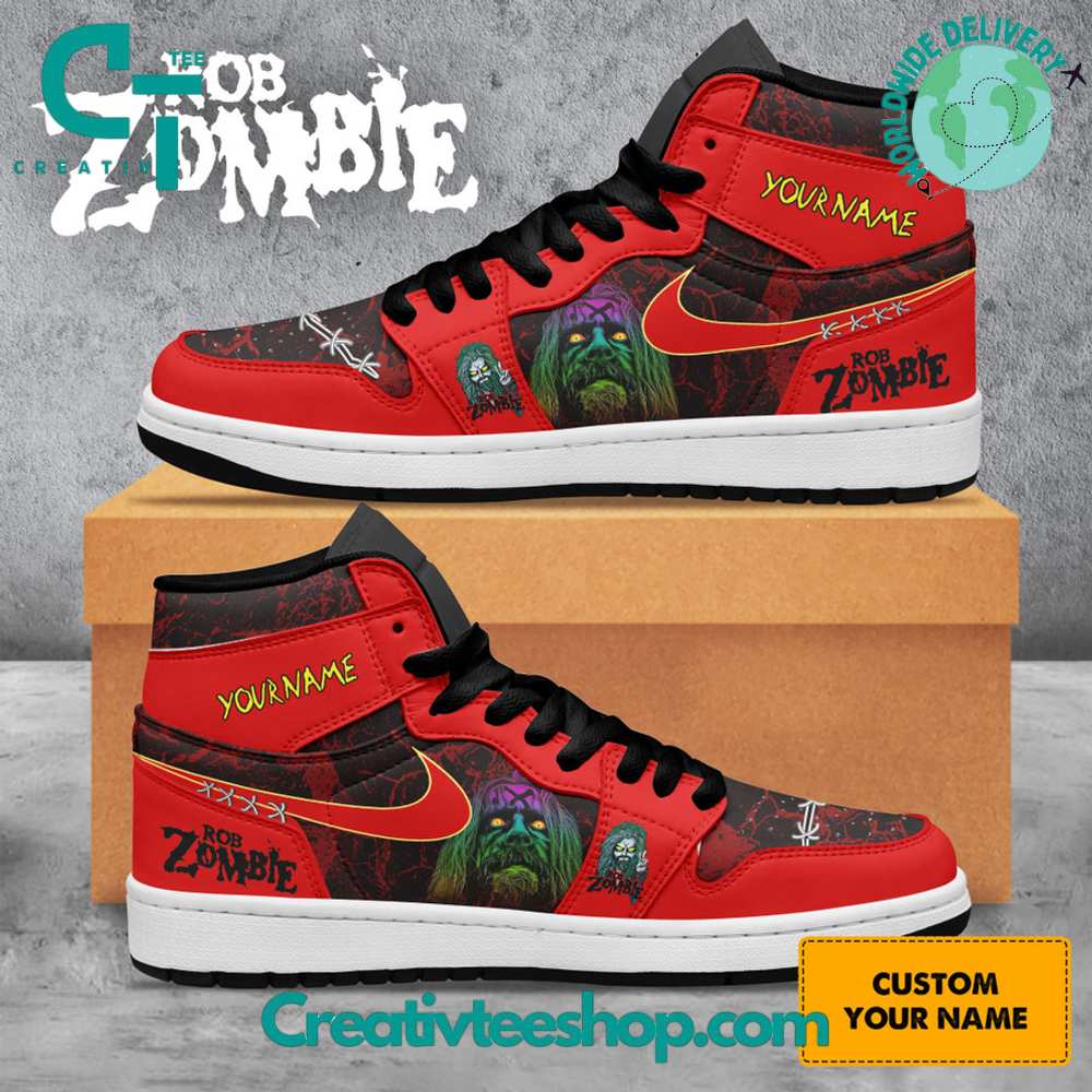 JWFancy Rob Zombie  AJ1 High Sneakers Shoes For Men And Women