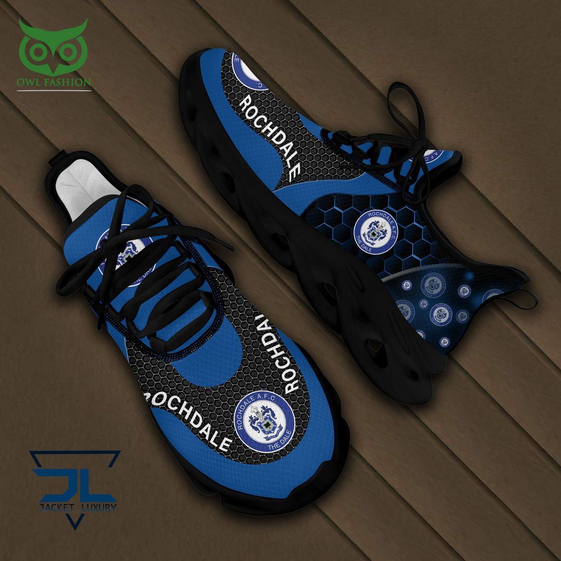JWFancy Rochdale AFC Max Soul Shoes Sneakers For Men And Women