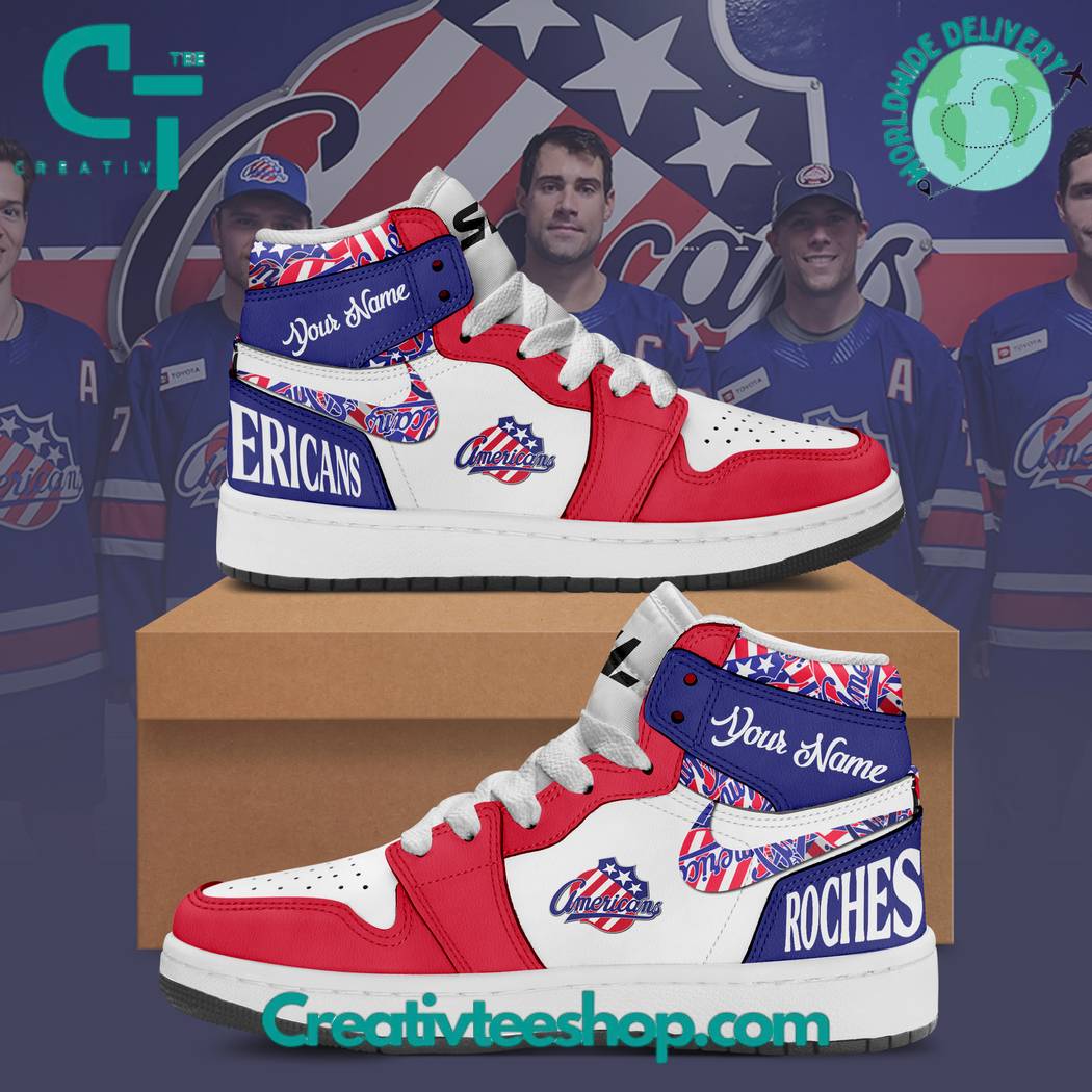 JWFancy Rochester Americans AJ1 High Sneakers Shoes For Men And Women