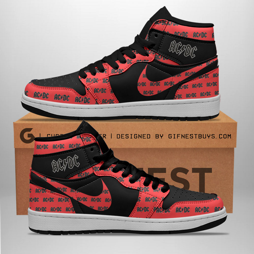JWFancy Rock Music AJ1 High Sneakers Shoes For Men And Women