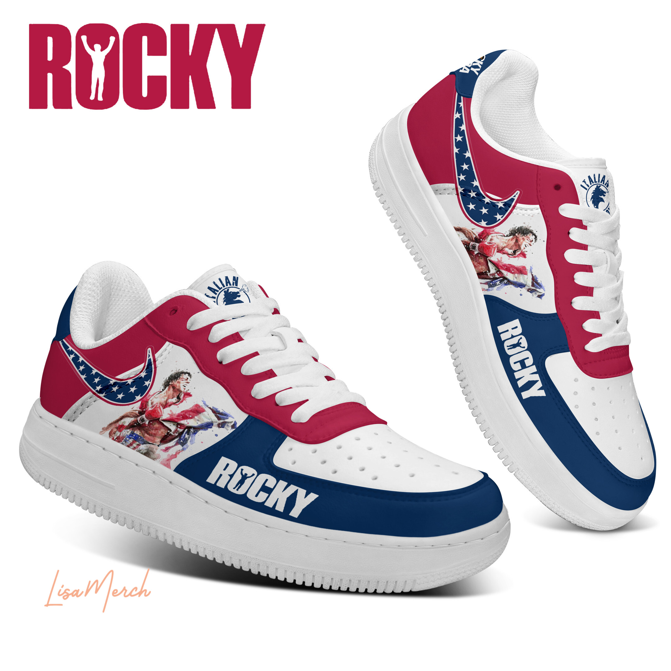 JWFancy Rocky Air Low-Top Sneakers Shoes For Men And Women