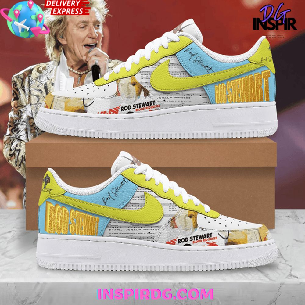 JWFancy Rod Stewart Air Low-Top Sneakers Shoes For Men And Women