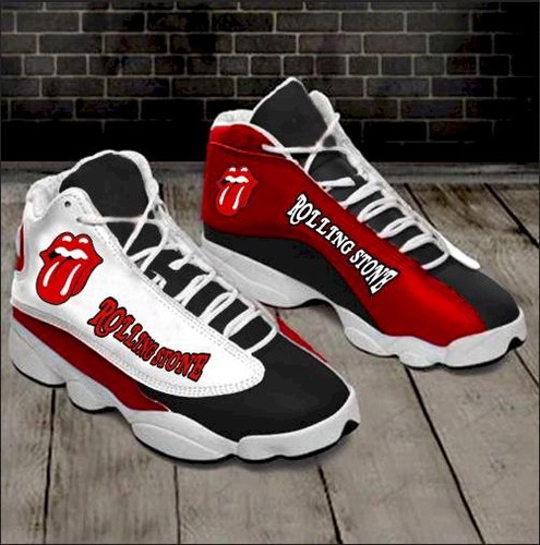 JWFancy Rolling Stone AJ13 Sneakers Shoes For Men And Women