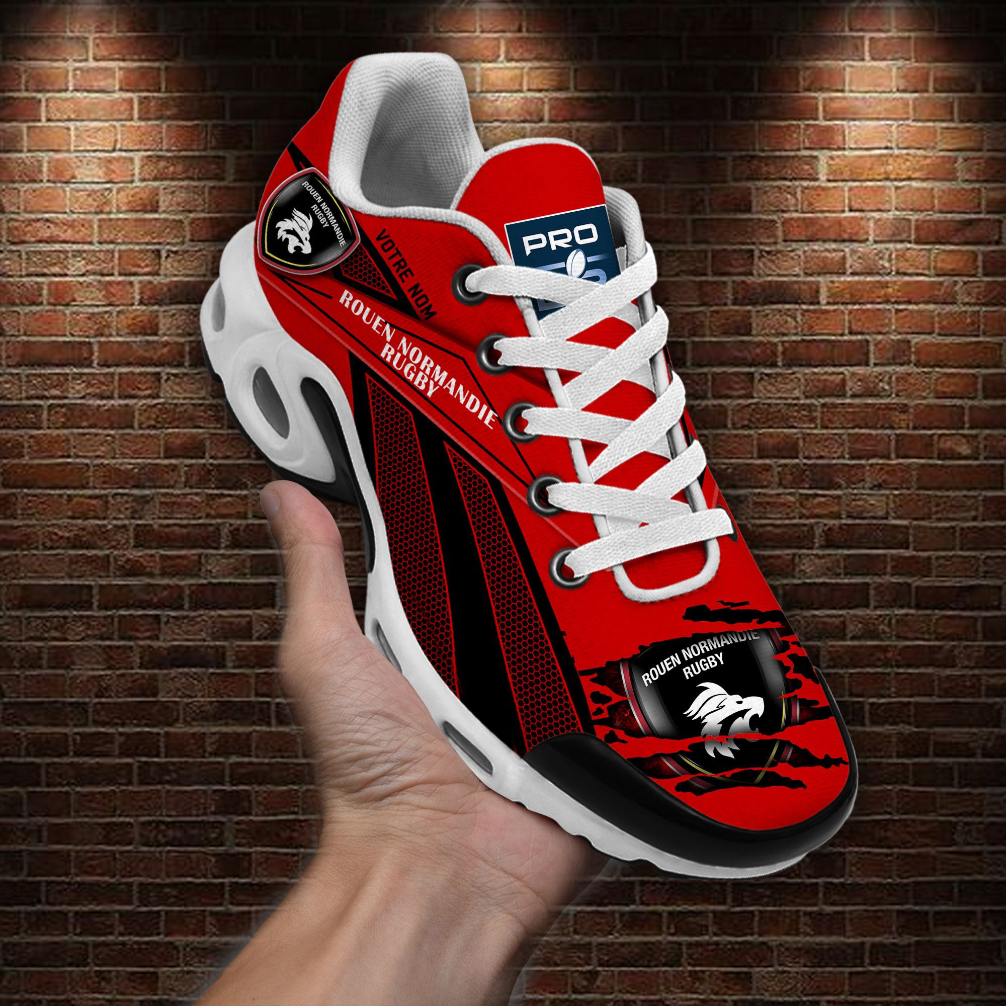 JWFancy Rouen Normandie Rugby TN Shoes Sneakers For Men And Women