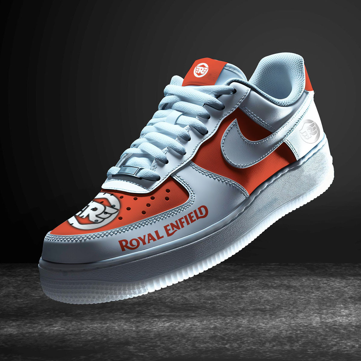 JWFancy Royal Enfield Air Low-Top Sneakers Shoes For Men And Women
