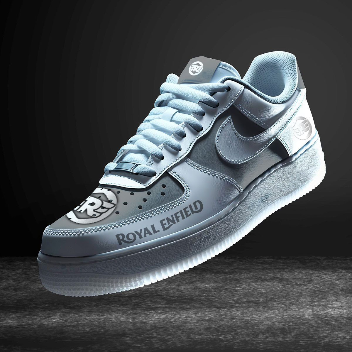 JWFancy Royal Enfield Air Low-Top Sneakers Shoes For Men And Women