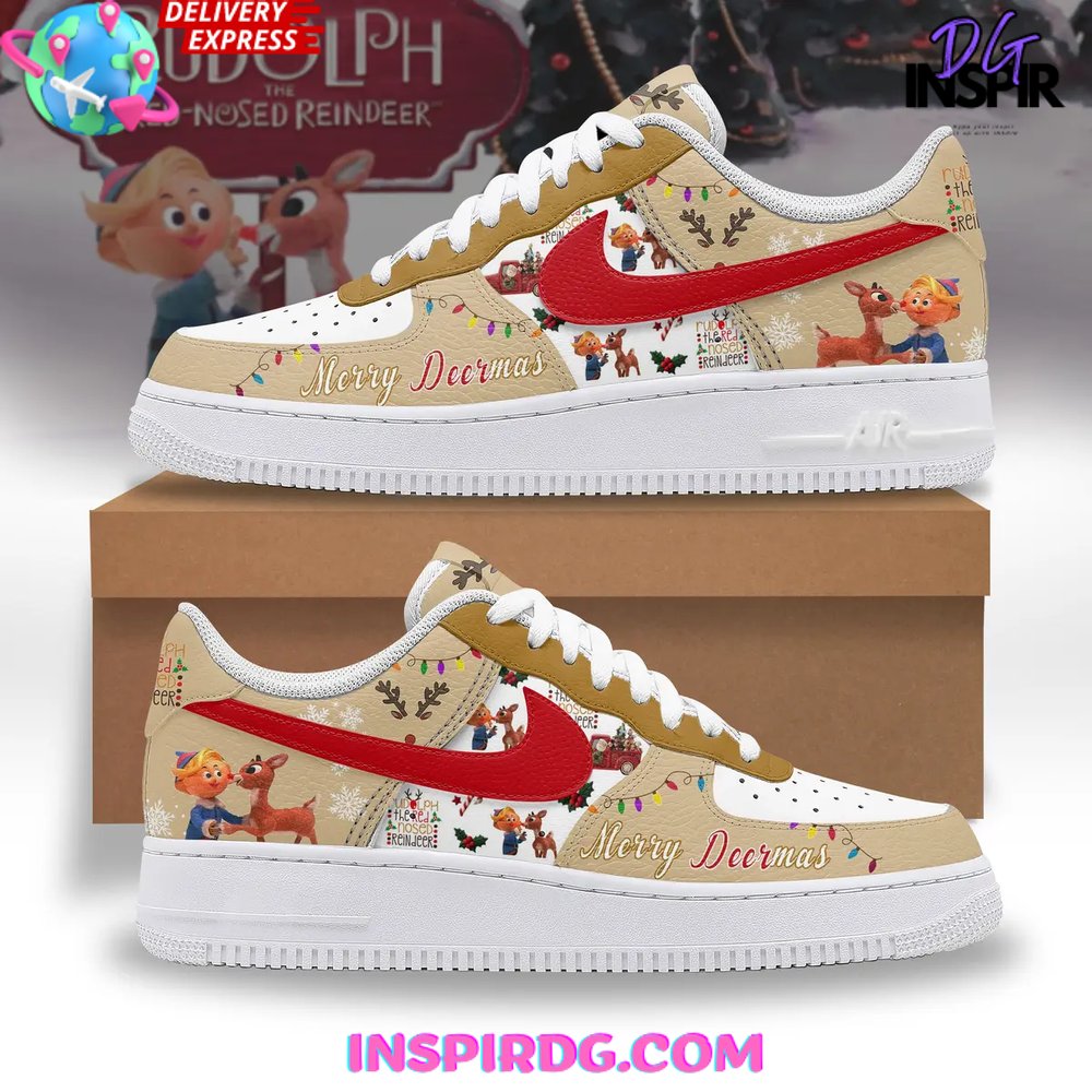 JWFancy Rudolph Air Low-Top Sneakers Shoes For Men And Women