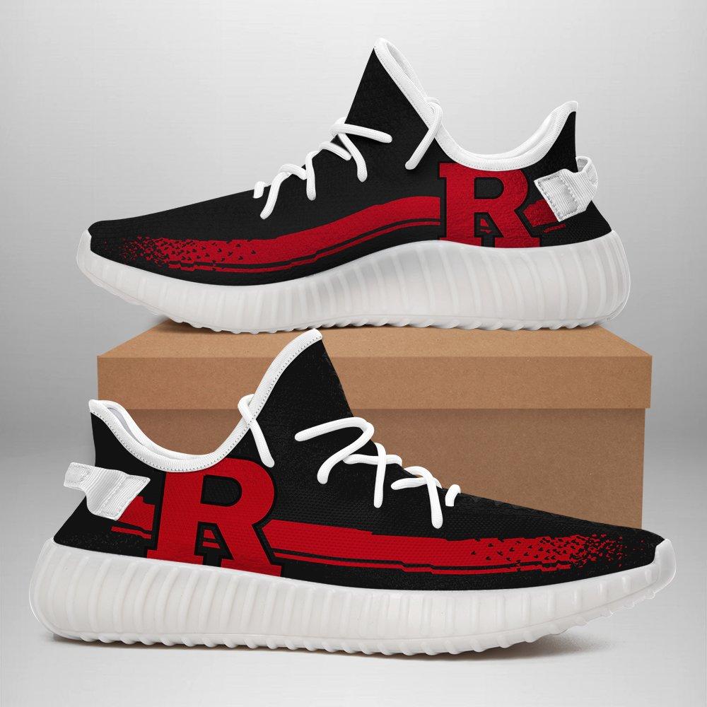 JWFancy Rutgers Scarlet Knights Yeezy Boost Shoes For Men And Women