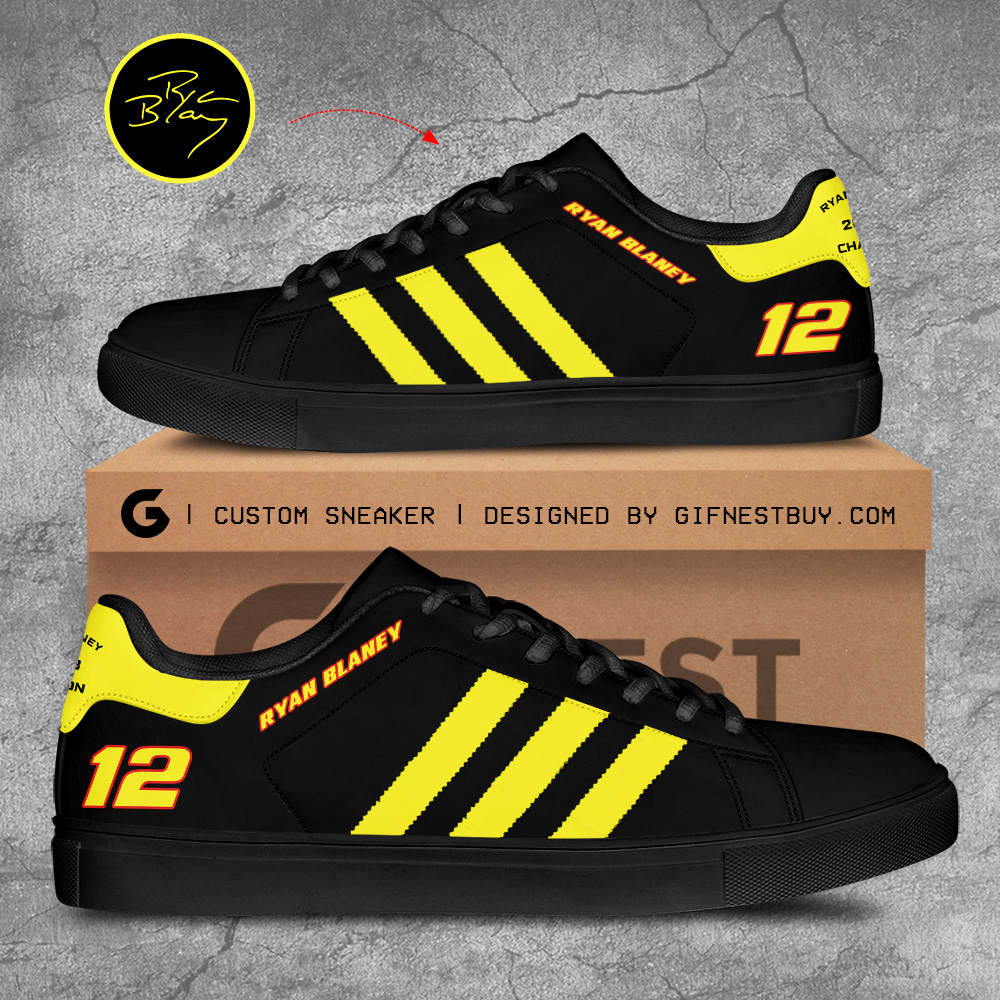 JWFancy Ryan Blaney x Team Penske Skate Stan Shoes Sneakes For Men And Women