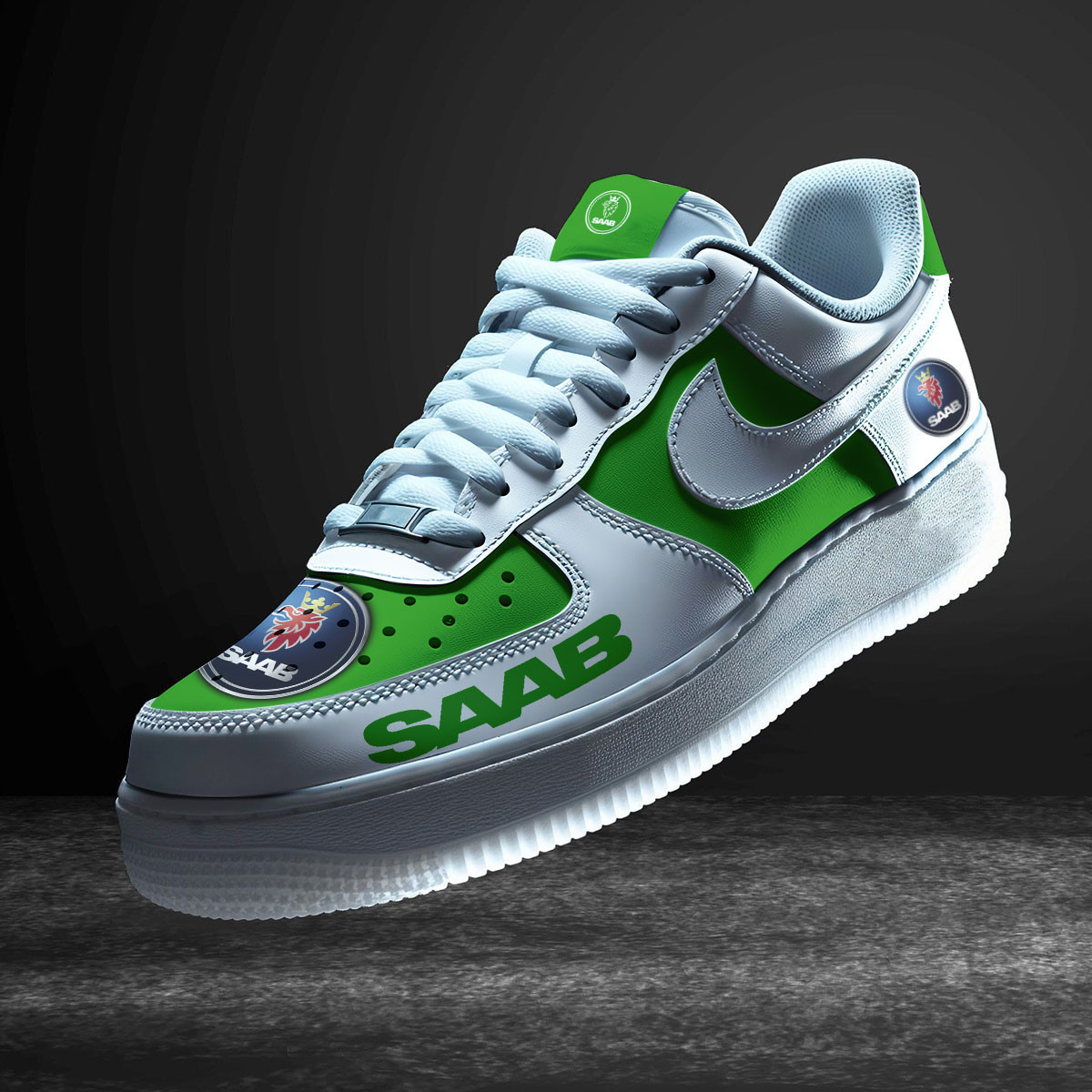 JWFancy Saab Air Low-Top Sneakers Shoes For Men And Women