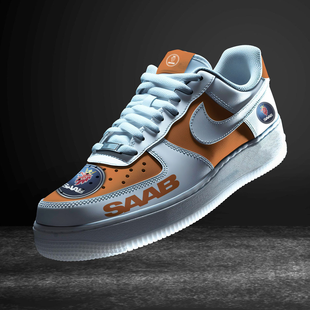 JWFancy Saab Air Low-Top Sneakers Shoes For Men And Women