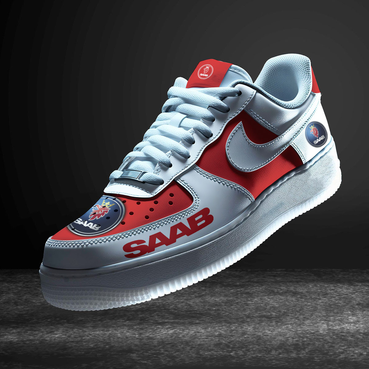 JWFancy Saab Air Low-Top Sneakers Shoes For Men And Women