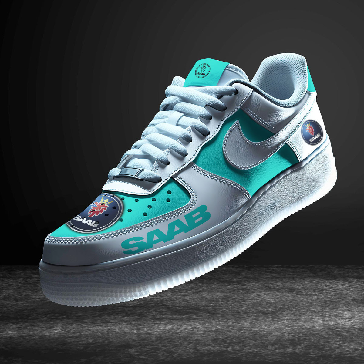 JWFancy Saab Air Low-Top Sneakers Shoes For Men And Women