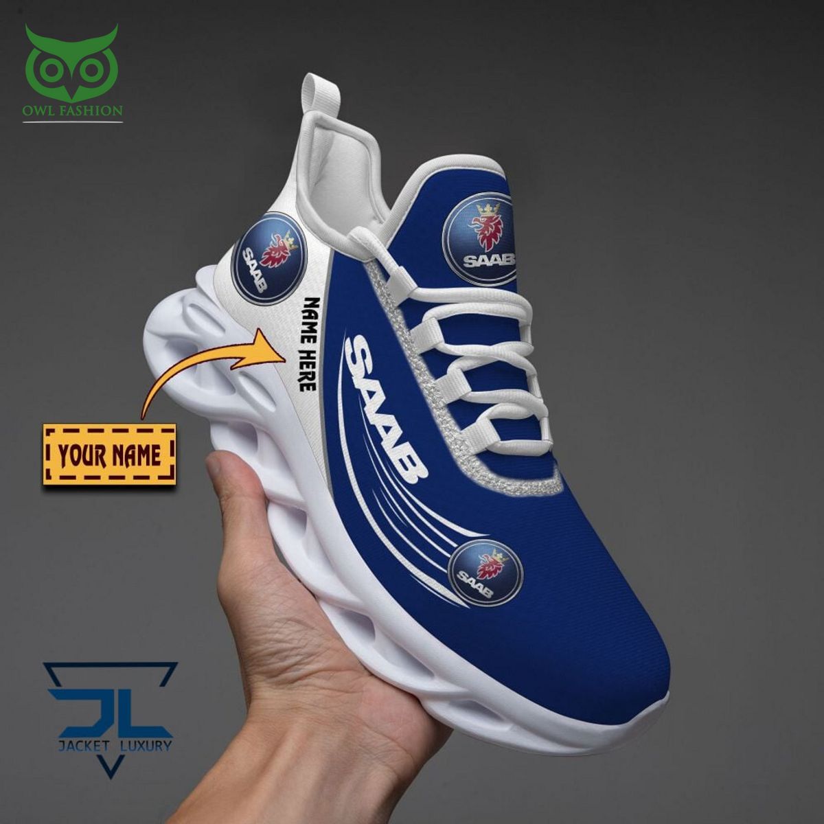JWFancy Saab Automobile Max Soul Shoes Sneakers For Men And Women