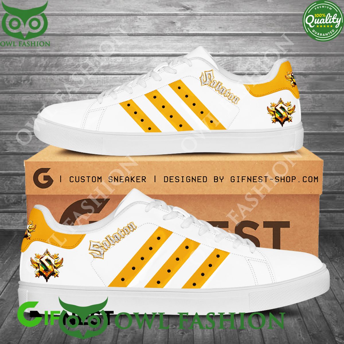 JWFancy Sabaton Metalus Hammerus Rex Skate Stan Shoes Sneakes For Men And Women