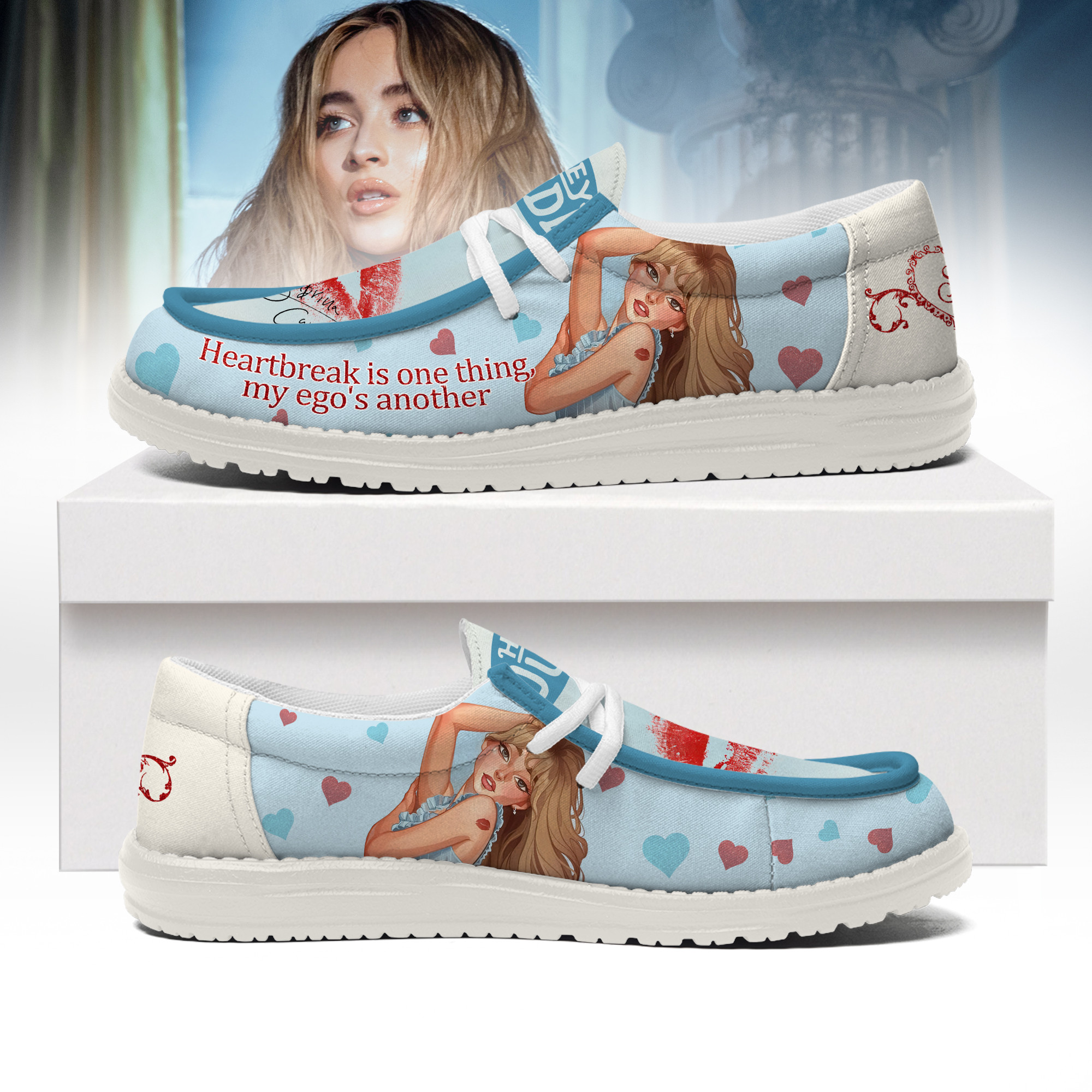 JWFancy Sabrina Carpenter – Custom Name Hey Dude