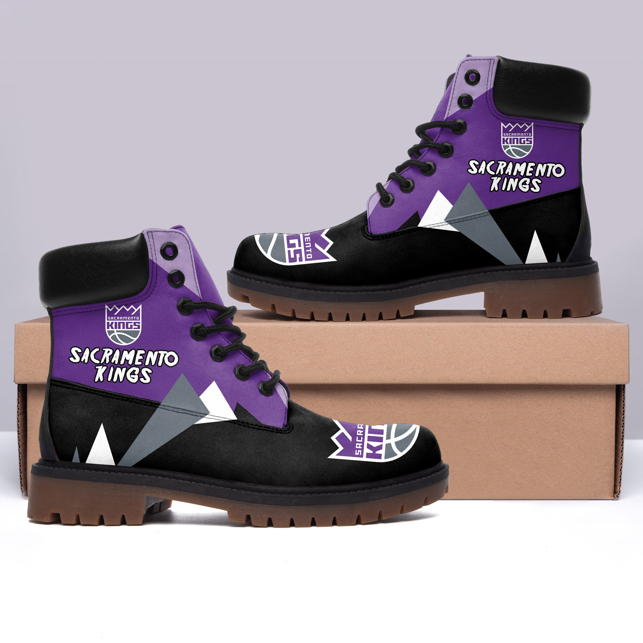 JWFancy Sacramento Kings Boots Shoes For Men And Women