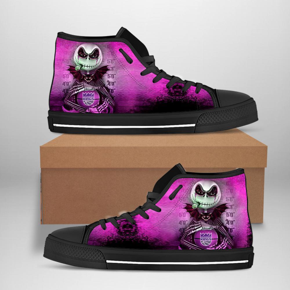 JWFancy Sacramento Kings Low Top Canvas Sneakers Shoes For Men And Women