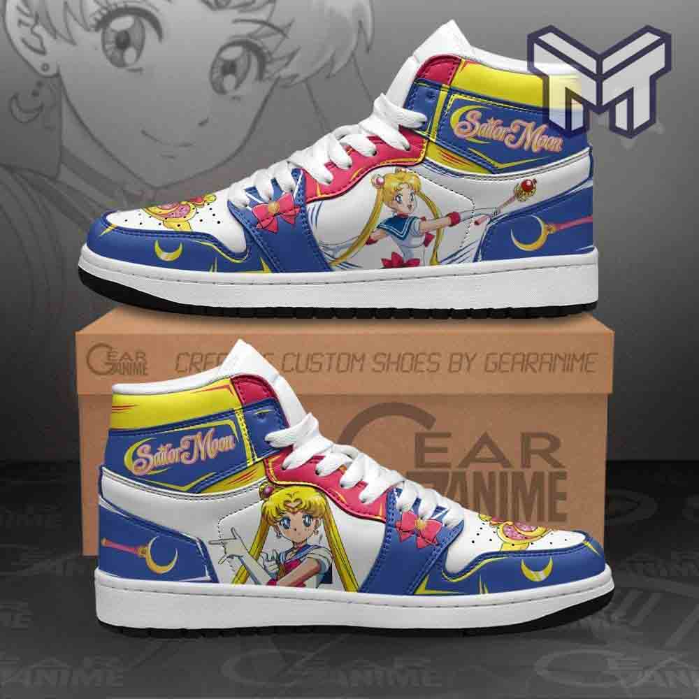 JWFancy Sailor Moon AJ1 High Sneakers Shoes For Men And Women