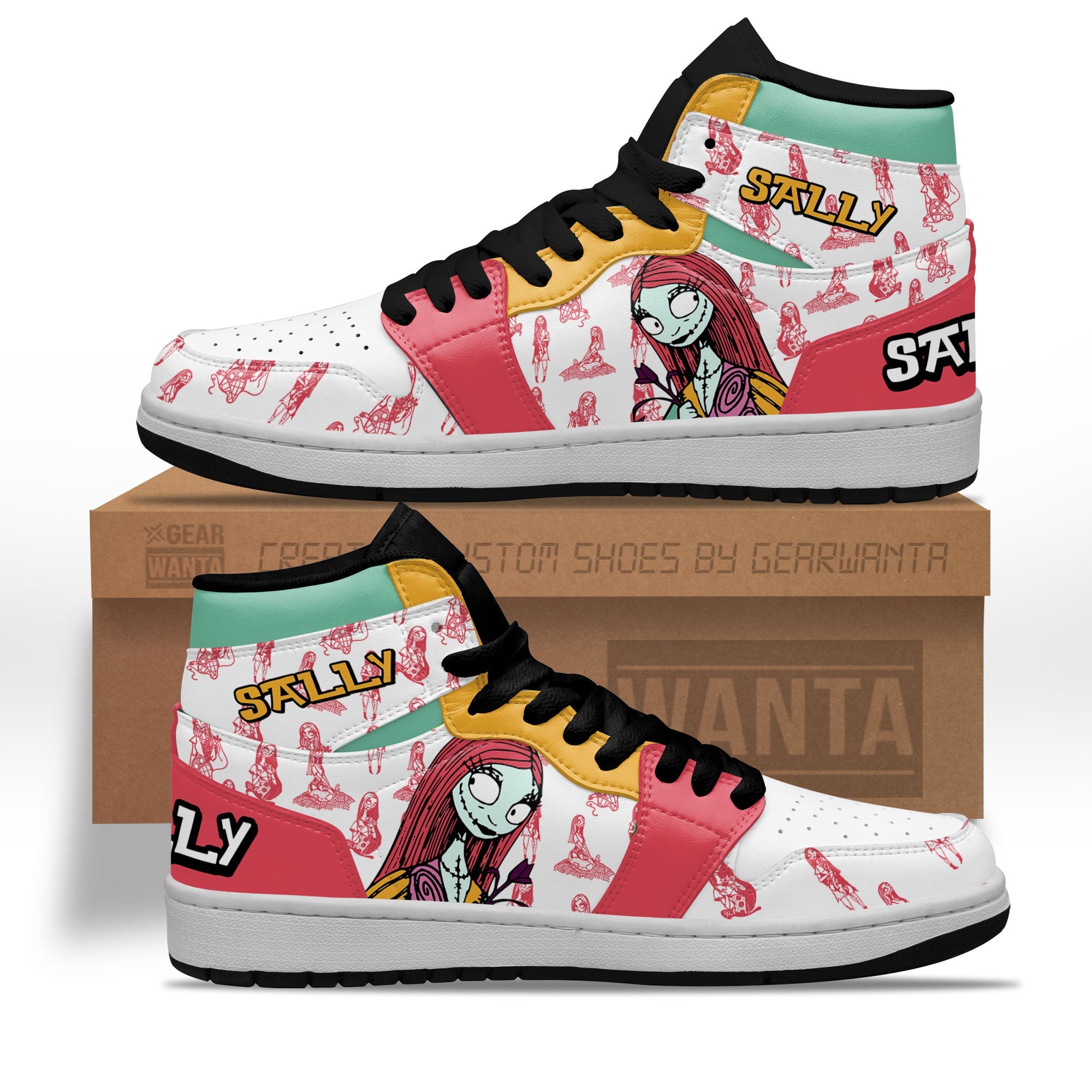 JWFancy Sally AJ1 High Sneakers Shoes For Men And Women