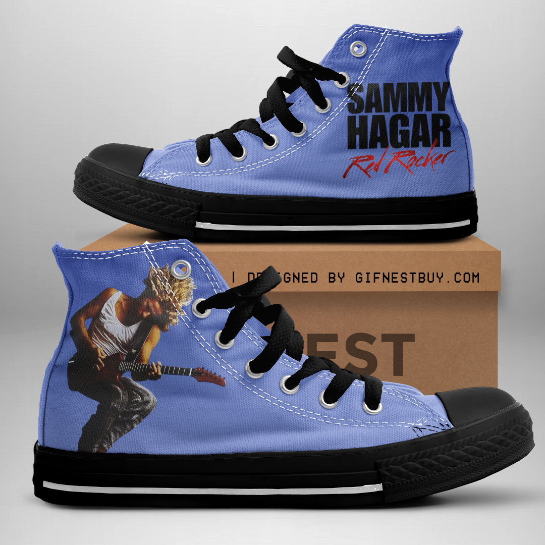 JWFancy Sammy Hagar High Top Canvas Sneakers Shoes For Men And Women