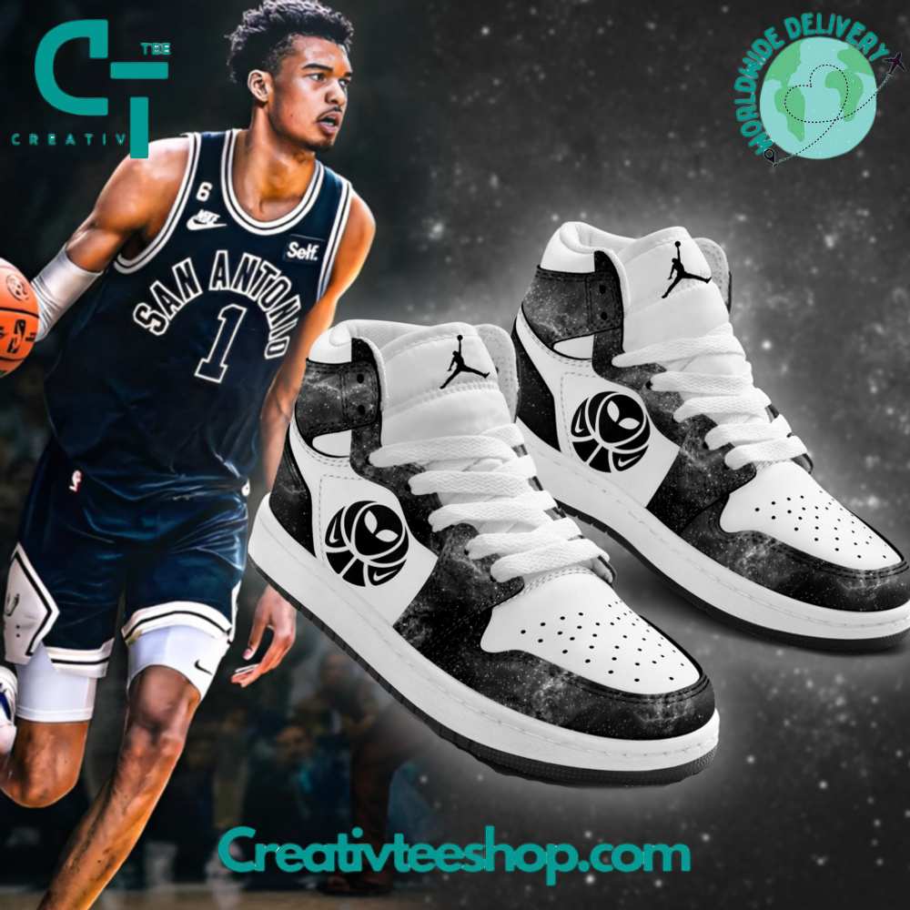 JWFancy San Antonio Spurs AJ1 High Sneakers Shoes For Men And Women