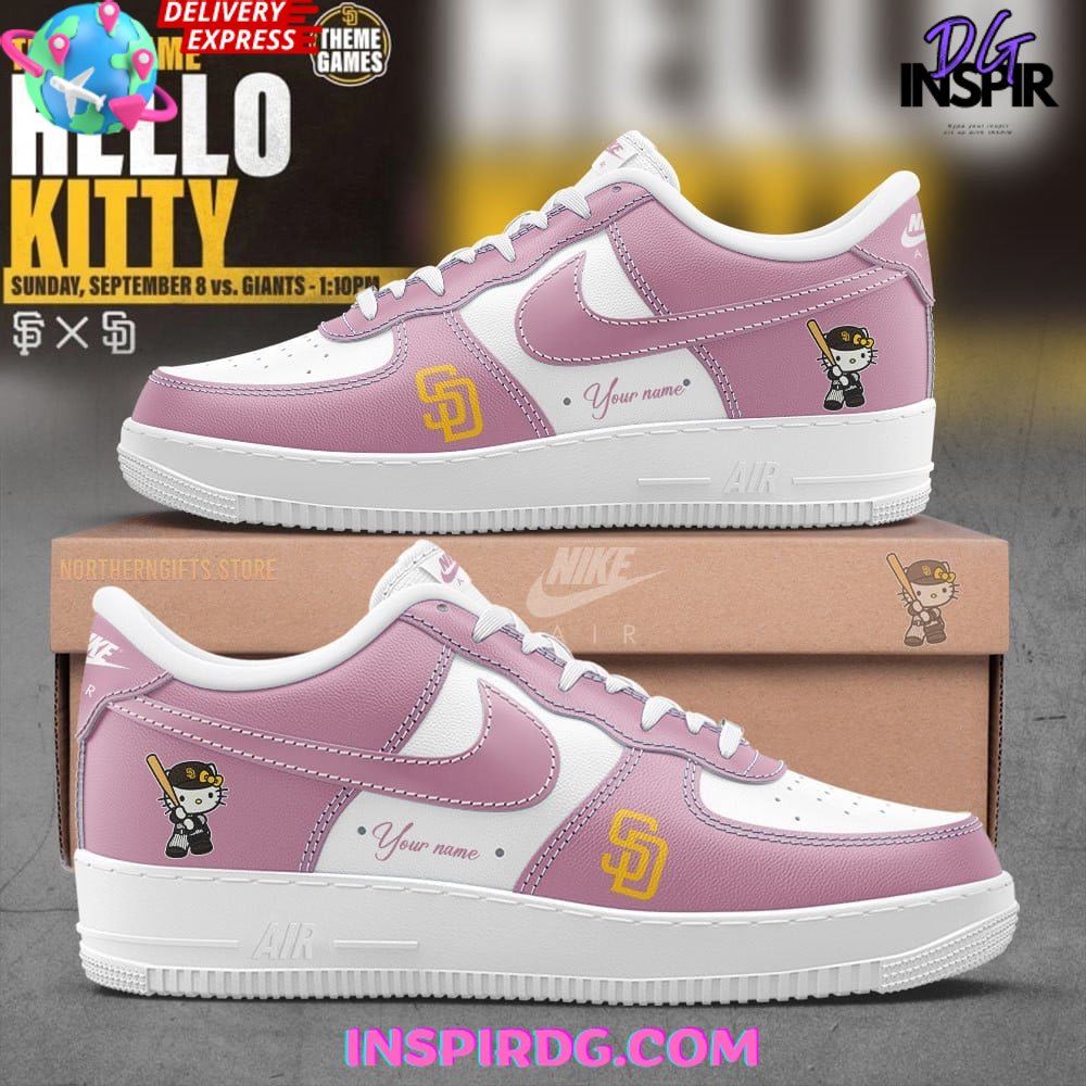 JWFancy San Diego Padres Air Low-Top Sneakers Shoes For Men And Women