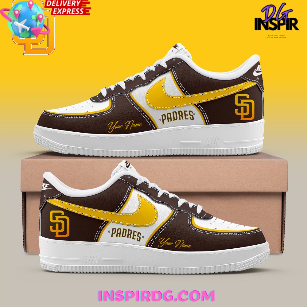 JWFancy San Diego Padres Air Low-Top Sneakers Shoes For Men And Women