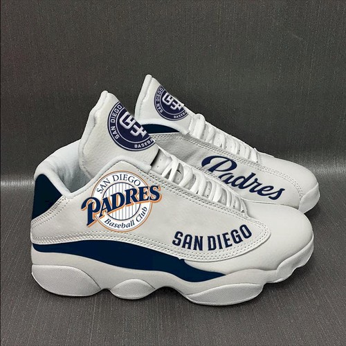 JWFancy San Diego Padres AJ13 Sneakers Shoes For Men And Women