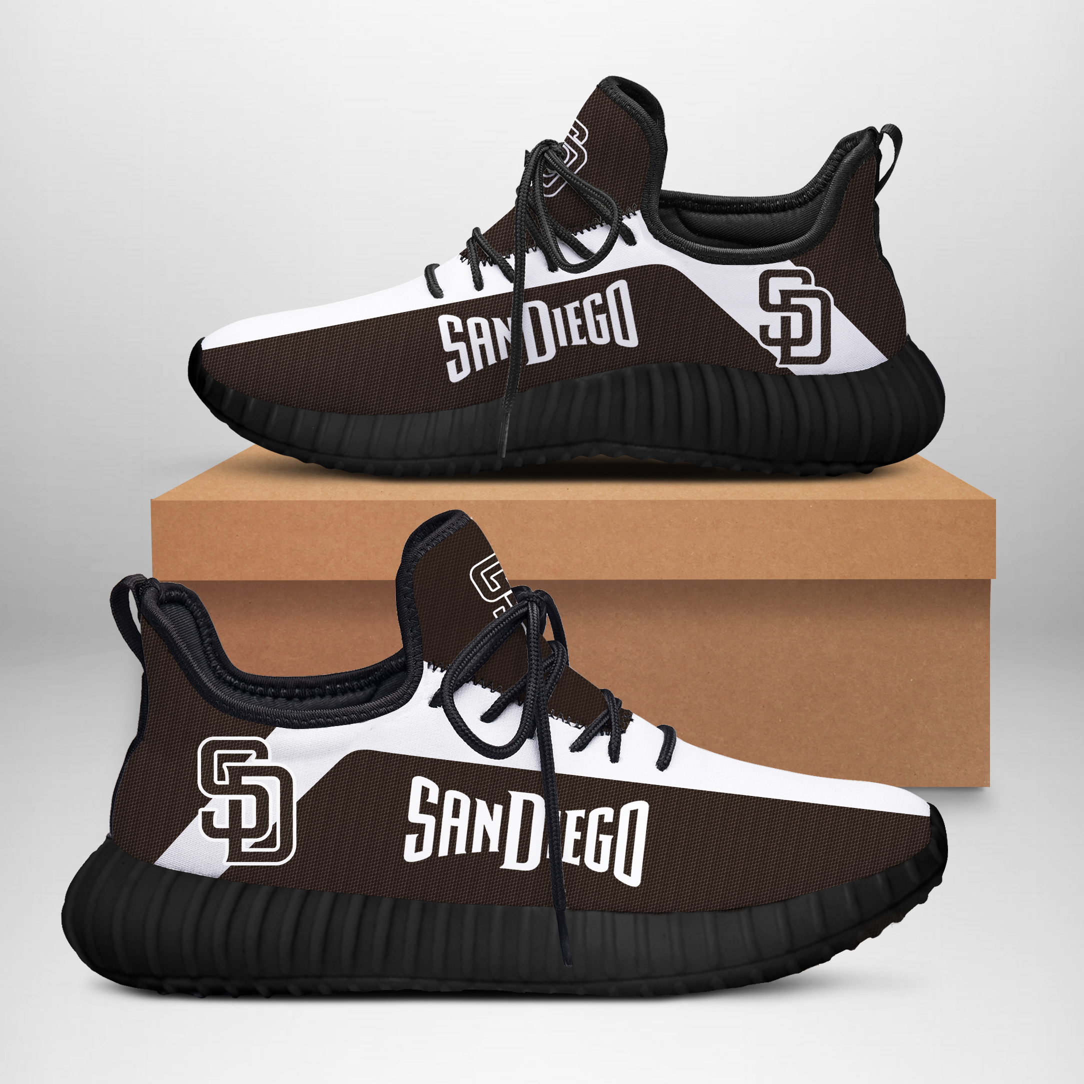 JWFancy San Diego Padres Reze Sneakers Shoes For Men And Women