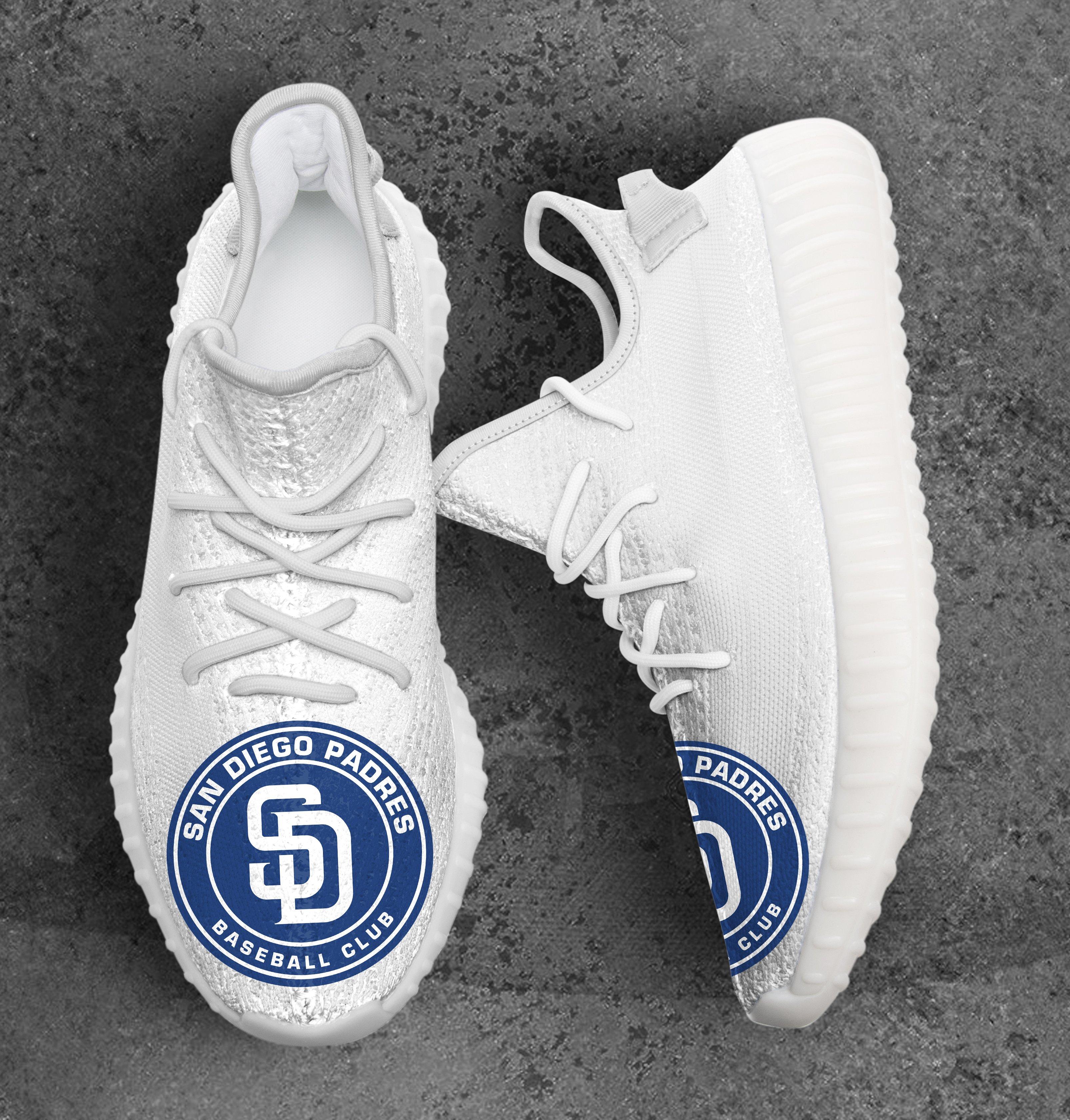 JWFancy San Diego Padres Yeezy Boost Shoes For Men And Women