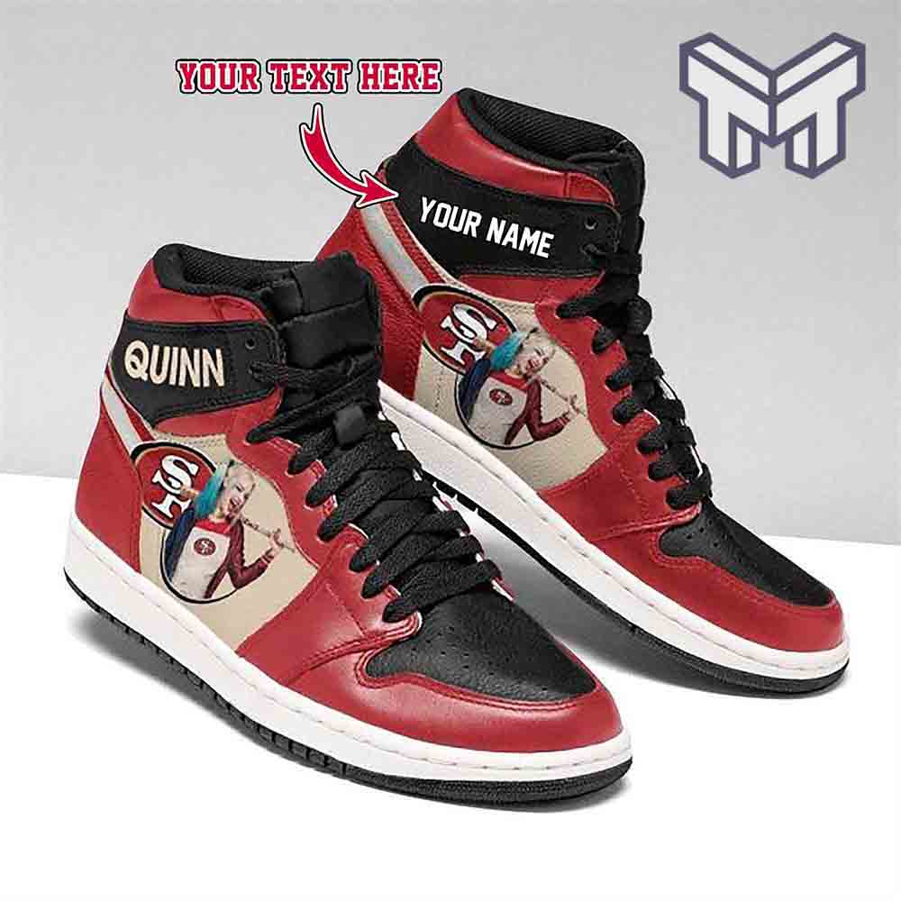 JWFancy San Francisco 49ers AJ1 High Sneakers Shoes For Men And Women