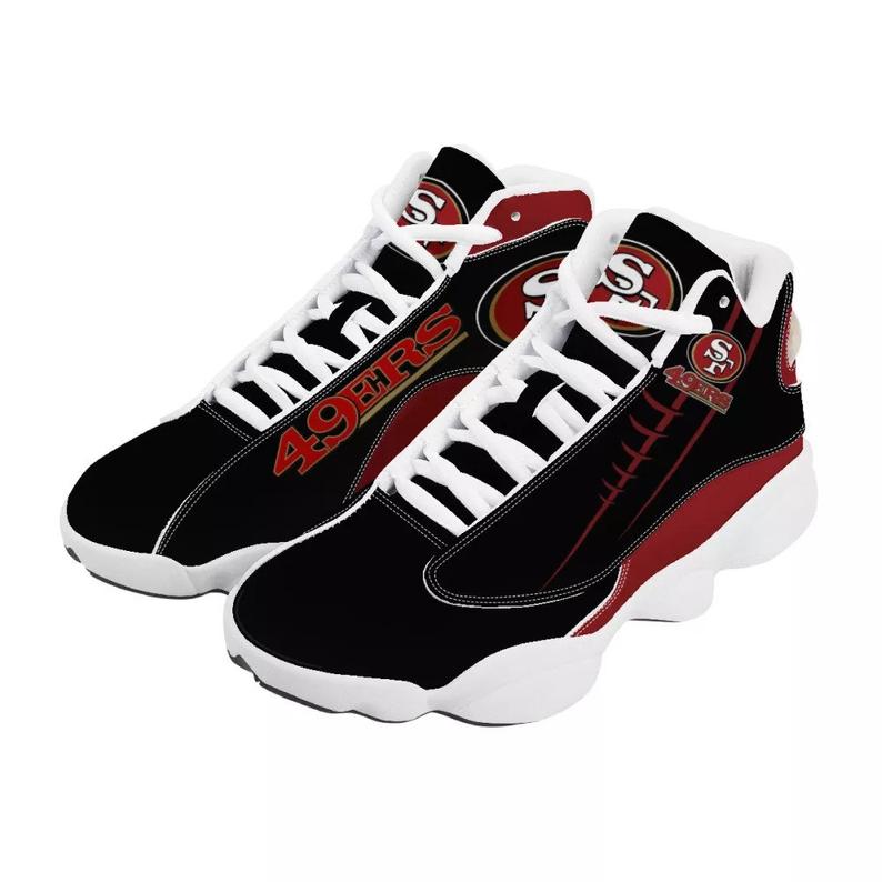 JWFancy San Francisco 49ers AJ13 Sneakers Shoes For Men And Women