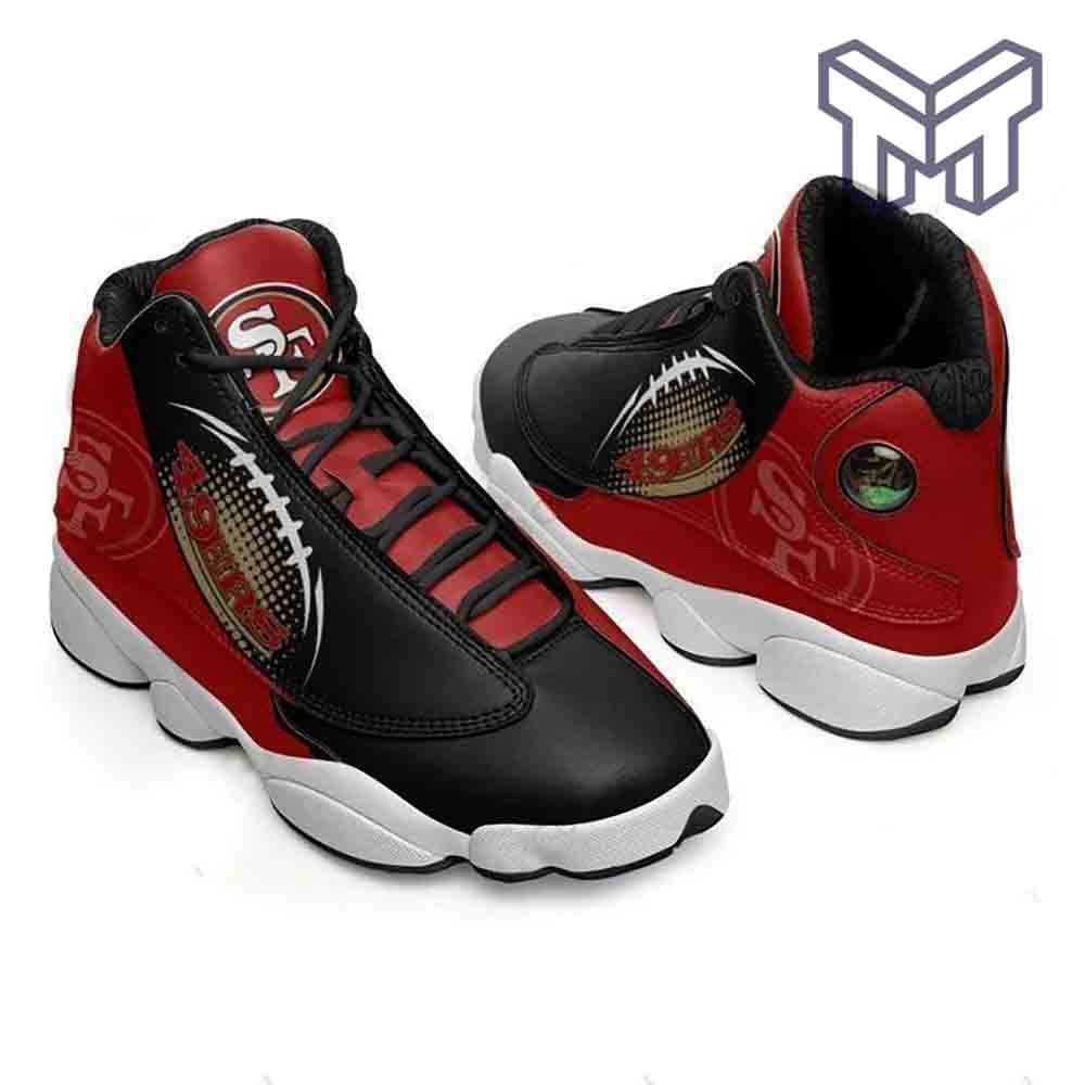 JWFancy San Francisco 49ers AJ13 Sneakers Shoes For Men And Women