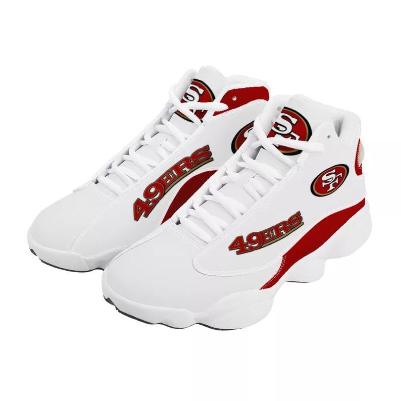 JWFancy San Francisco 49ers AJ13 Sneakers Shoes For Men And Women