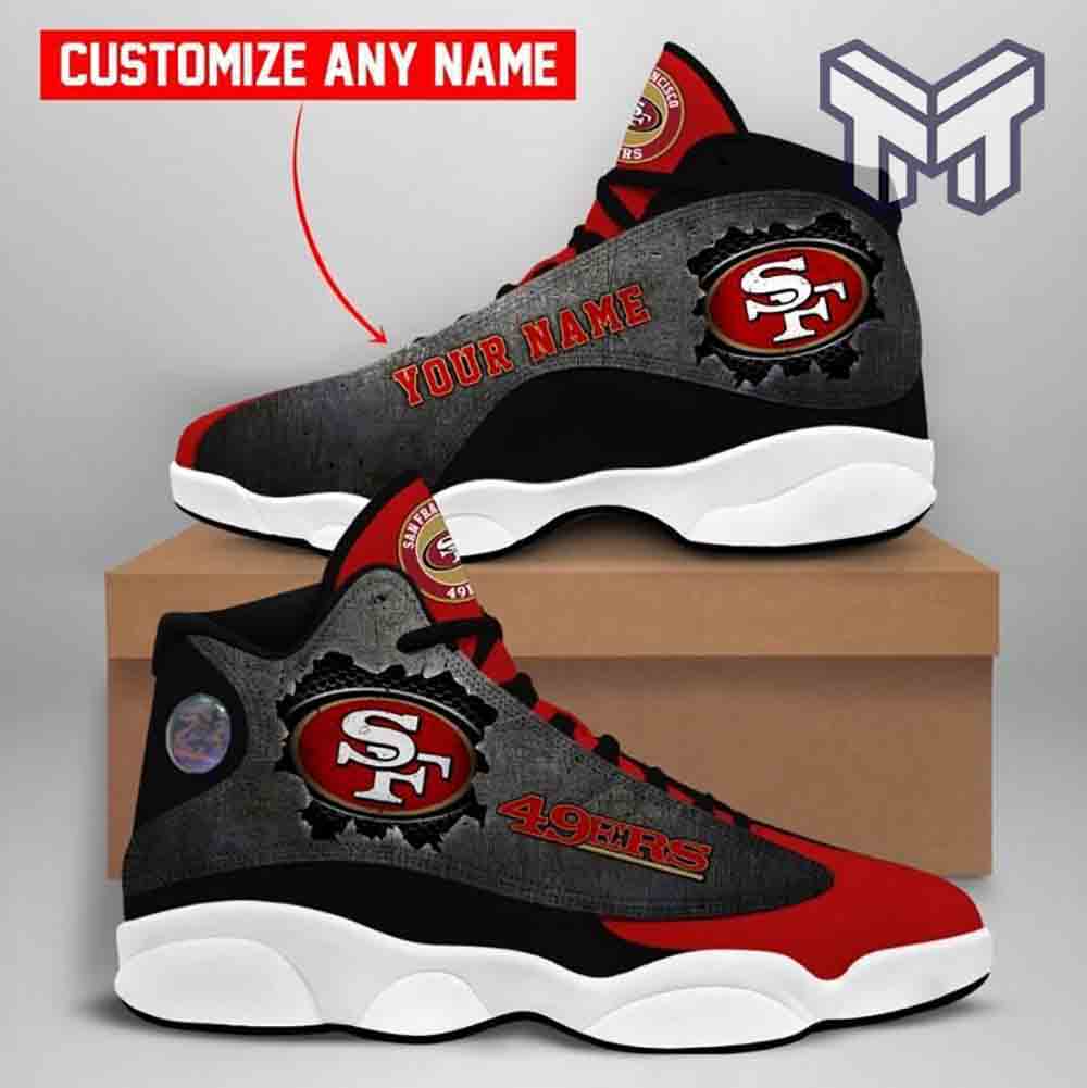 JWFancy San Francisco 49ers AJ13 Sneakers Shoes For Men And Women