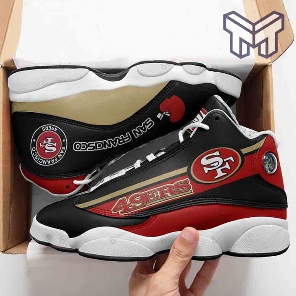 JWFancy San Francisco 49ers AJ13 Sneakers Shoes For Men And Women