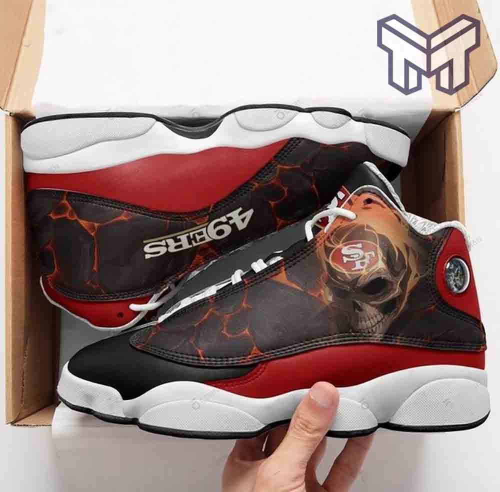 JWFancy San Francisco 49ers AJ13 Sneakers Shoes For Men And Women