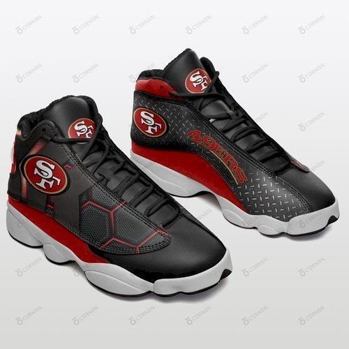 JWFancy San Francisco 49ers AJ13 Sneakers Shoes For Men And Women