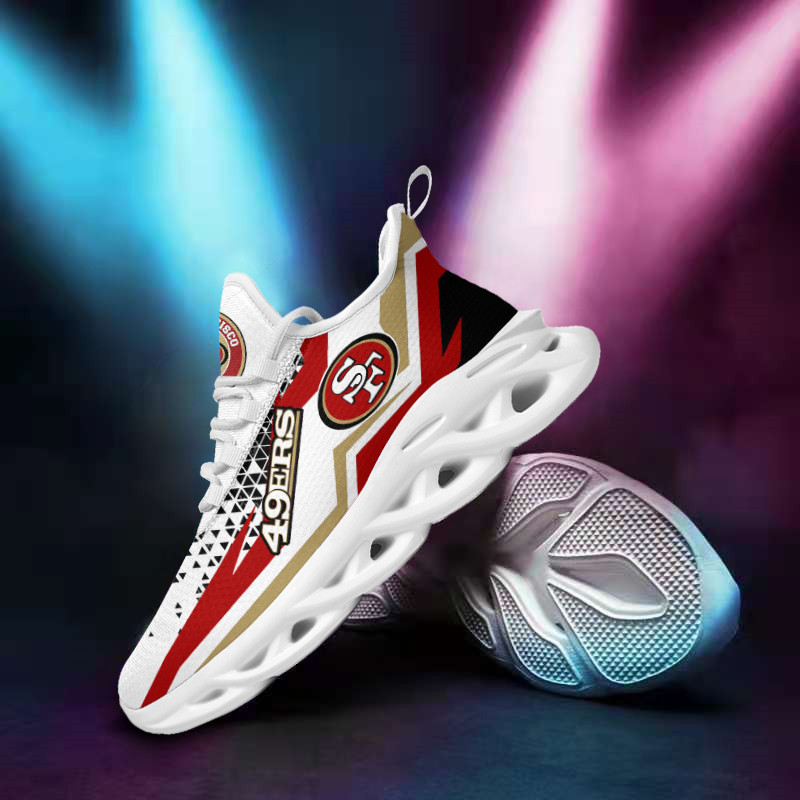 JWFancy San Francisco 49ers NFL Max Soul Shoes Sneakers For Men And Women