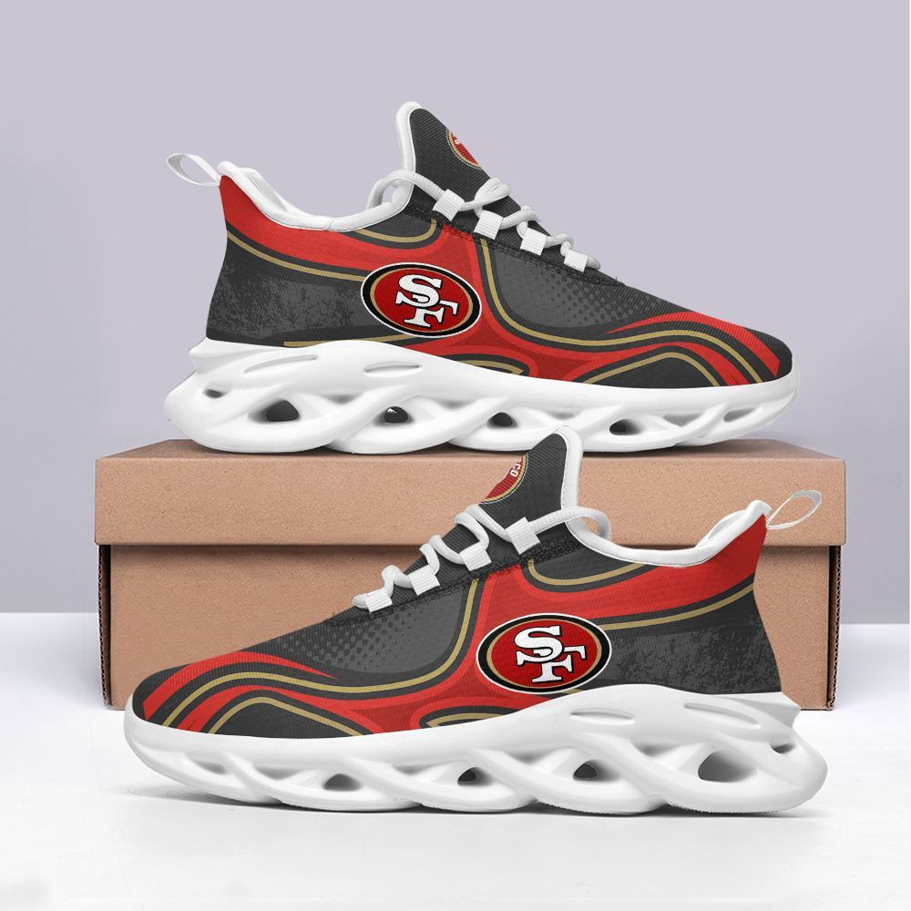 JWFancy San Francisco 49ers NFL Max Soul Shoes Sneakers For Men And Women